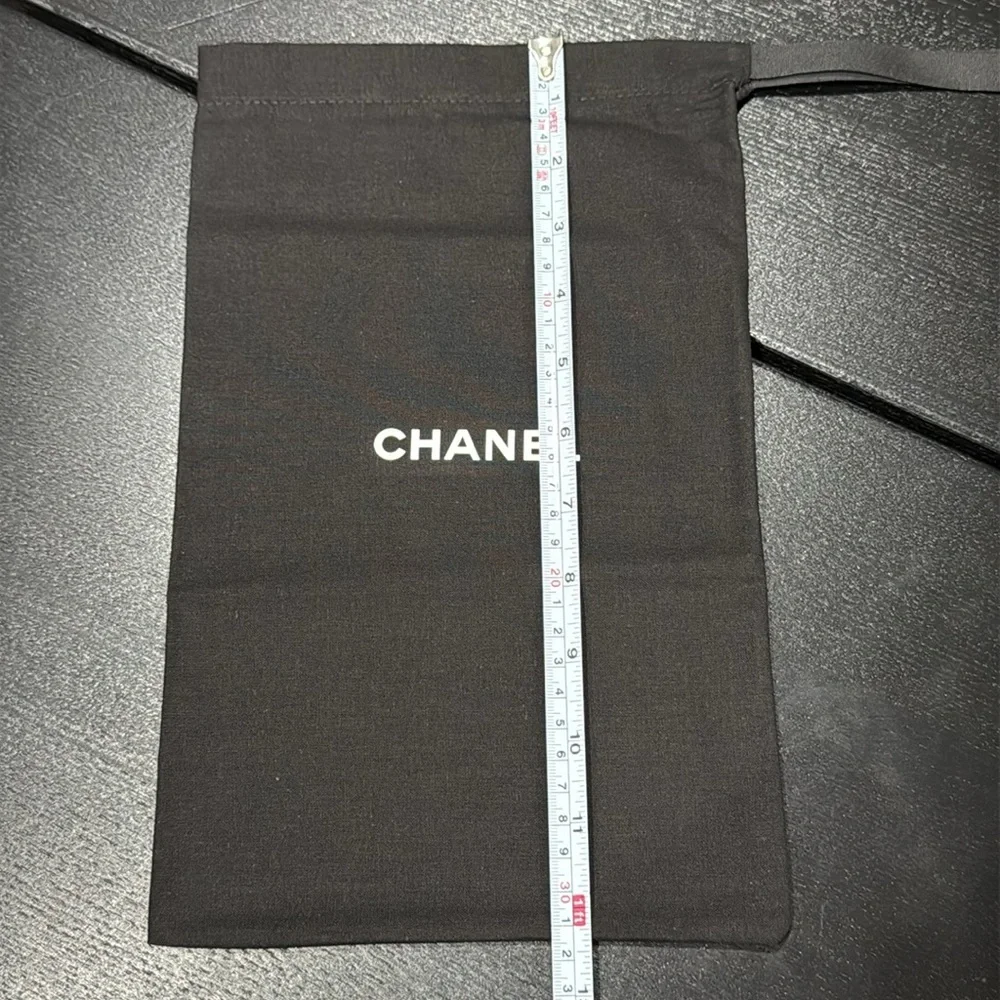 Chanel Black Signature Dust Bag